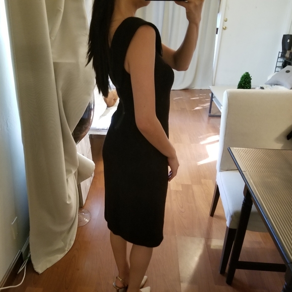 Banana Republic Italian Wool Sheath Shift Dress - Picture 4 of 7